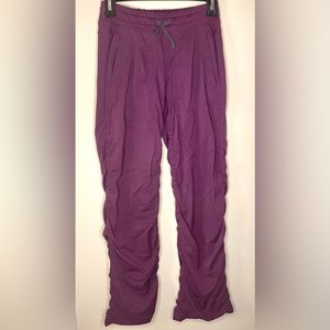 Ivivva by Lululemon Dance Studio/Live to Move Pants Plum
